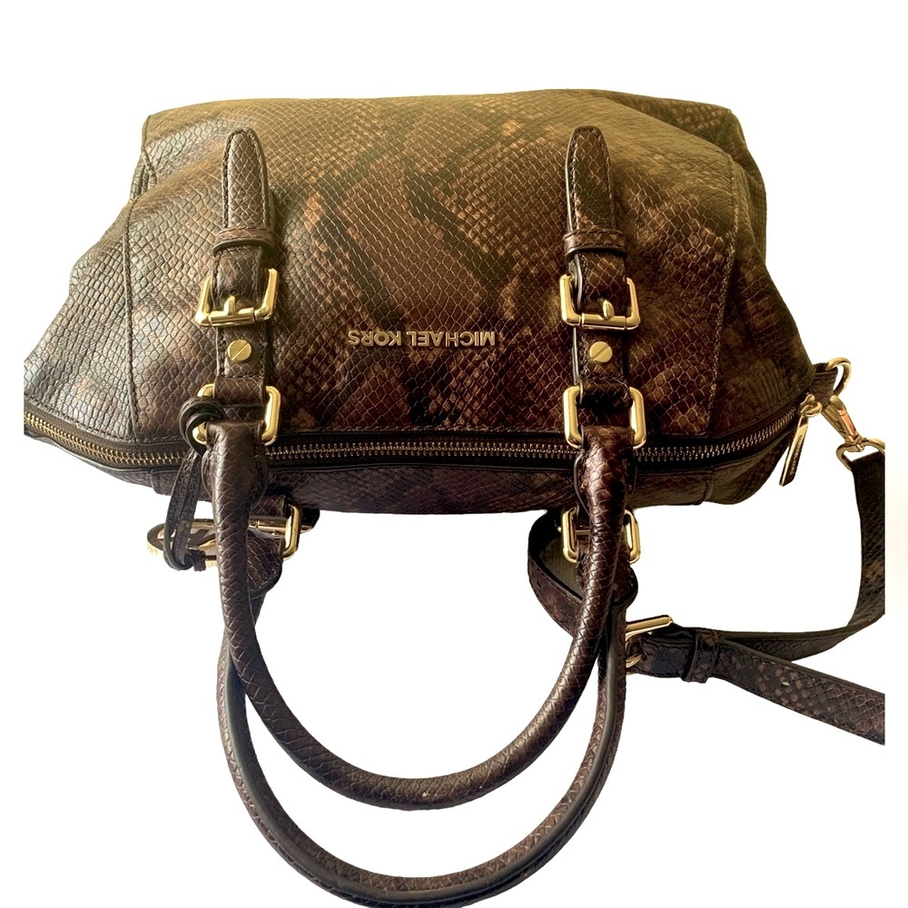 Michael Kors Purse And Wallet Python - image 6